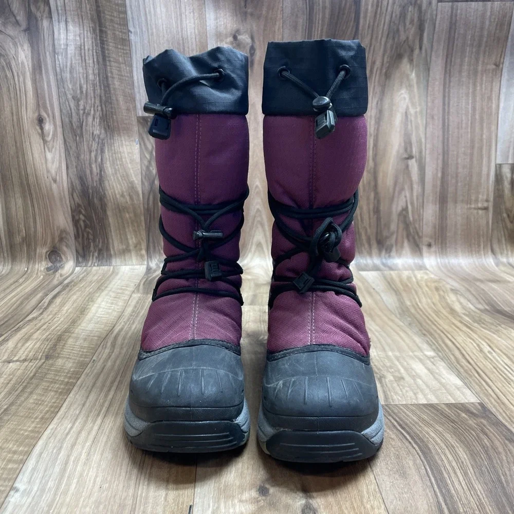 Baffin Polar Proven Purple Snogoose‎ Boots 7 Canada Extreme Cold Park City Boots